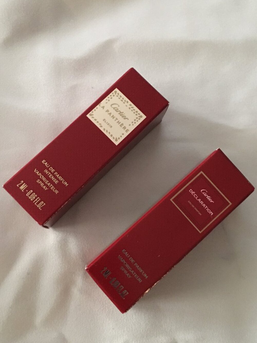 Cartier Fragrance Samples (2ML/ .06 oz.)